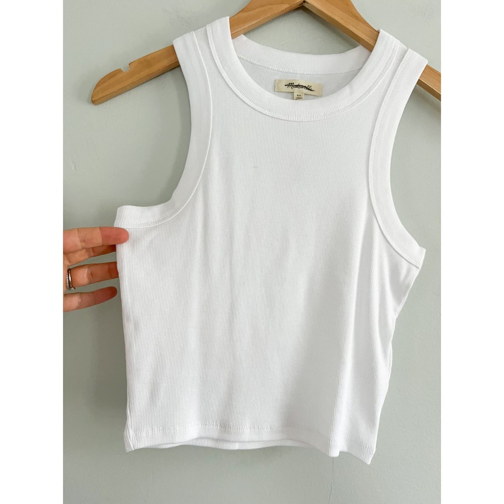 Madewell White Tank Top - Picture 3 of 7